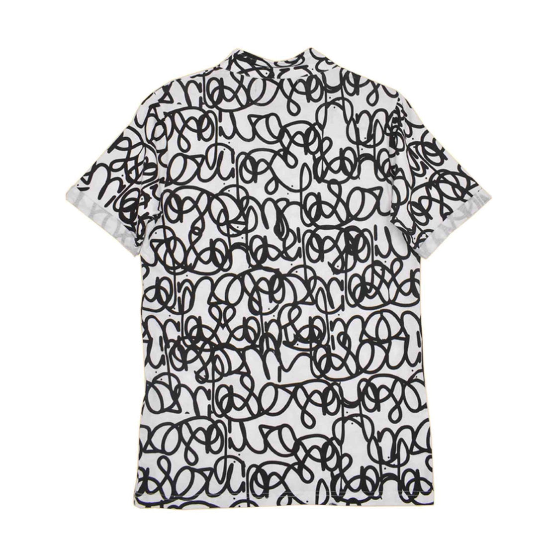 Graffiti Print Shirt And Pant Set