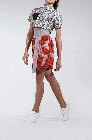 Top & Skort Set ( Print)