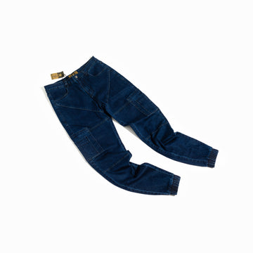 Geo Cargo Pants (Denim)