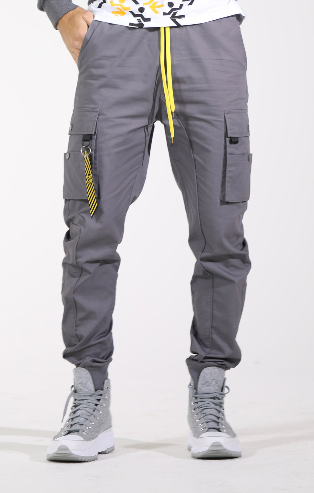 Crotona Cargo Pants (Gray)