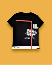 Load image into Gallery viewer, ACT SELF BLACK SHORT SLEEVE T-SHIRT
