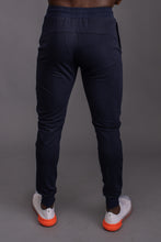 Load image into Gallery viewer, Geo Cut Sweat Pants ( Navy Blue)

