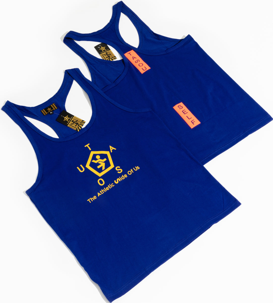 Logo Printed Tank Top (Royal Blue)