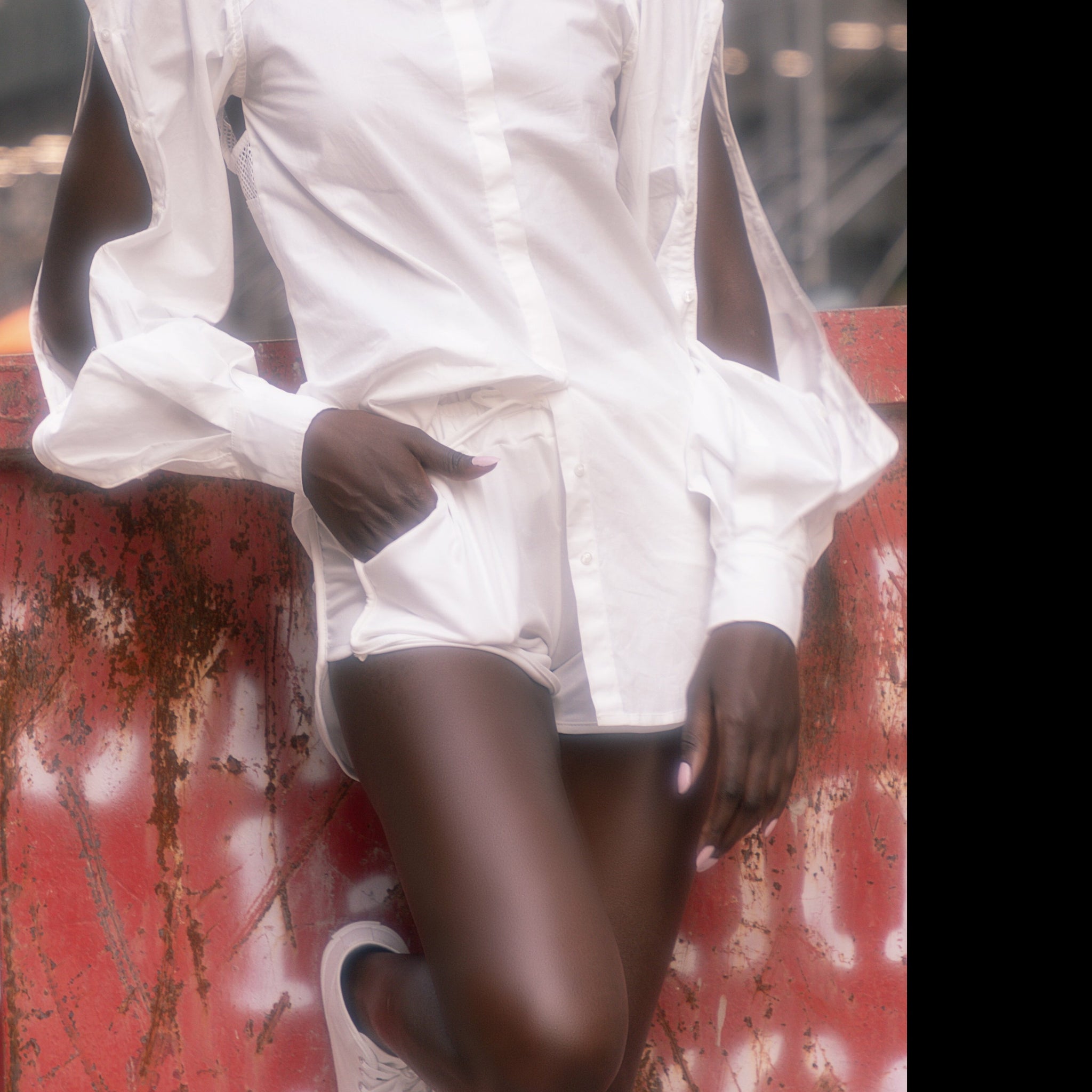 Anne Detachable Back Shirt