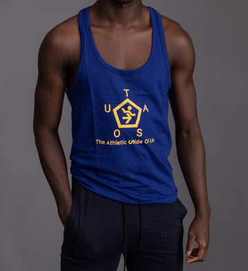 Logo Printed Tank Top (Royal Blue)