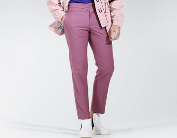 High Waisted Pant (Pink)