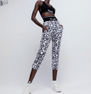 Active Self- Tasou Print Joggers