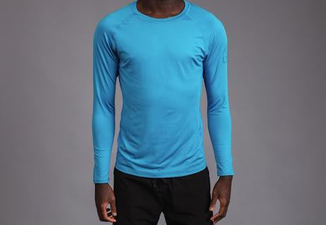 Long Sleeve Top ( Turquoise Blue)