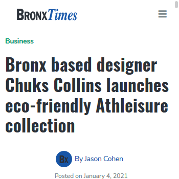 screenshot of Bronx Times article
